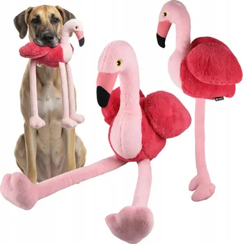 Hračka pro psa Plyšová Hračka pro psy Flamingo hračka Hračka pro psy Plameňák