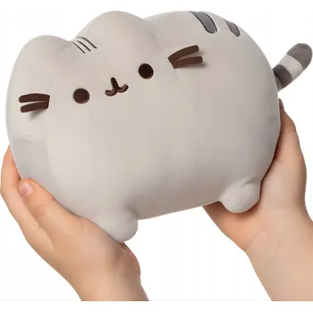 plyšák Plyšová kočička Pusheen šedá Aurora 19 cm x 30 cm