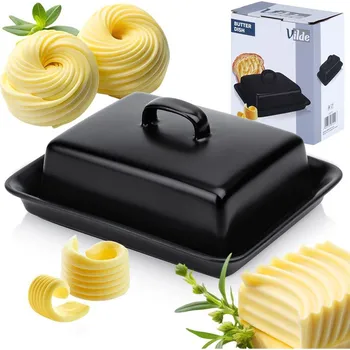 Máslenka Máslenka Vilde keramická černá