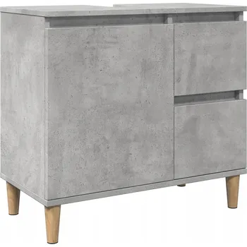 Koupelnový nábytek Koupelnová skříňka, šedá betonu, 65x33x60 cm