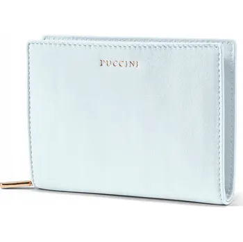 Peněženka PUCCINI dámská peněženka z pravé kůže, modrá