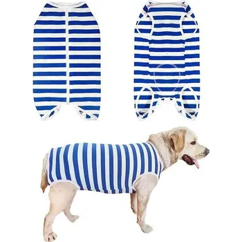 Obleček pro psa Kukaster psí overal po kastraci/kastraci, feně a samci, ochranný oblek na rány, design na zip, pro