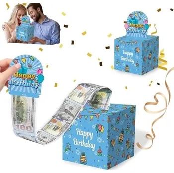 Party dekorace Dárková krabička CAIJ s překvapením