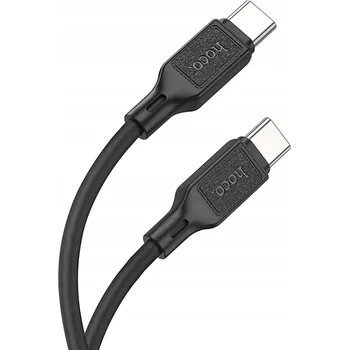 Datový kabel Kabel Hoco USB typ C - USB typ C 1 m černý