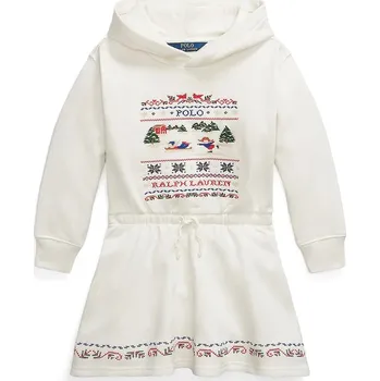 Dámské šaty Dívčí šaty Polo Ralph Lauren 312952131001 bílá 00X, vel. 124-128