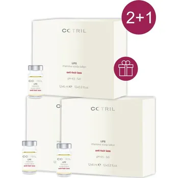 Vlasová regenerace Akce 2+1 Cotril LIFE Ampule Anti-Hair Loss proti padání vlasů s intenzivním účinkem 12x6ml