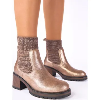 Dámská zimní obuv Boty na podpatku model 222349 Solea 39