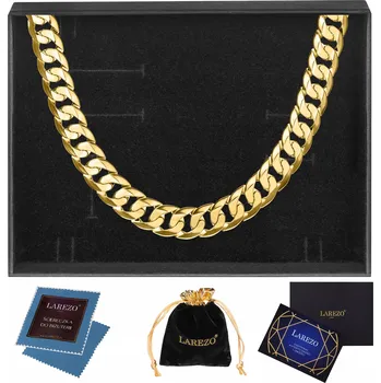 Řetízek Zlatý pánský ŘETÍZEK 585 VAZBA „PANCR“ 50 cm plný silný 6,2 mm STŘÍBRO 925