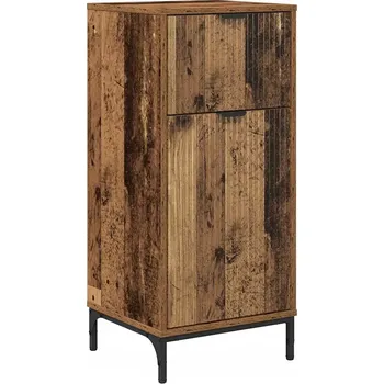 Koupelnový nábytek Koupelnová skříňka se zásuvkou, staré dřevo, 39,5 x 36 x 88 cm