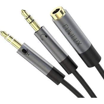 Cubilux 3,5mm rozbočovač zvuku a mikrofonu
