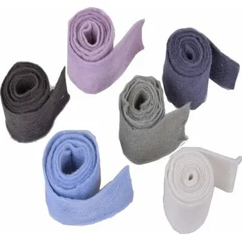 Stuha Edelman Stuha dekorační vlněná, bílá|Ego Dekor