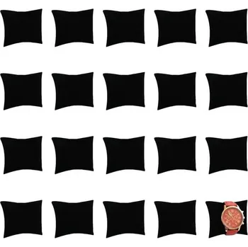 Úložný box LATRAT Polštáře na hodinky, balení 20 kusů, polštáře na šperky, stojan na šperky, polštáře na