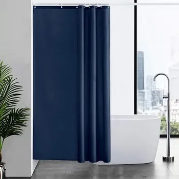 Furlinic sprchový závěs textilní protiplísňový, voděodolný, pratelný, vyrobený z polyesterové