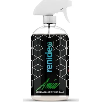 Mycí prostředek Renideo Auto Finish Spray - Amia - Čistič s rychlým leskem a účinkem proti vodnímu kameni, proti