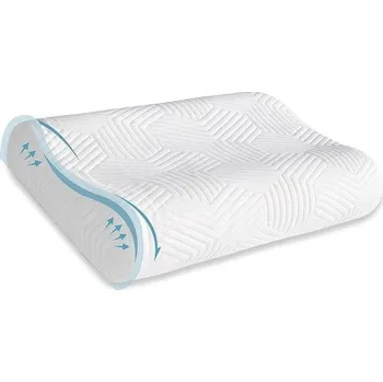 přikrývka Polštář na krk LAMB Pillow, výškově nastavitelný, ergonomický polštář na krk z paměťové pěny s