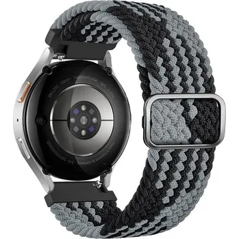 Příslušenství k chytrým hodinkám AK pro Samsung Galaxy Watch 7 6 5 4 řemínek 40mm 44mm dámský pánský, 20mm měkký nastavitelný