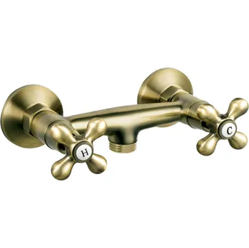 NOVASERVIS Baterie Novaservis Ferro Antica sprchová, nástěnná, 150 mm, bronz, BAI7BR BAI7BR