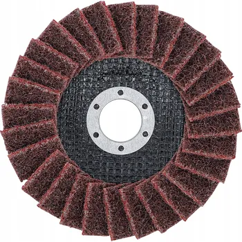Příslušenství k brusce Lamelový brusný kotouč z netkané textilie Ø 125 mm, zrnitost 120, BGS 74474
