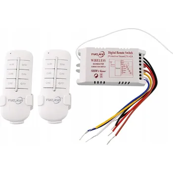 vypínač Rádiový spínač Tuoxin TX-04 230V