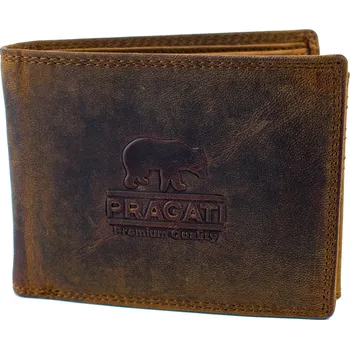 Peněženka Master Pragati Elite luxusní pánska kožena peněženka hnědá premium kůže GTI 425