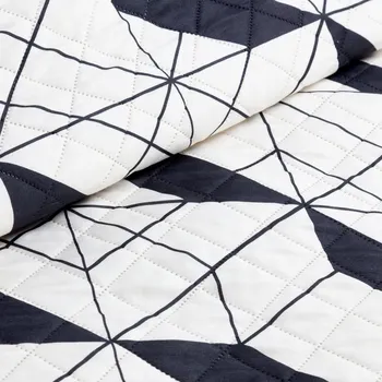 Přehoz na lůžko Přehoz na postel Eurofirany mikrovlákno 220 cm x 240 cm bílý