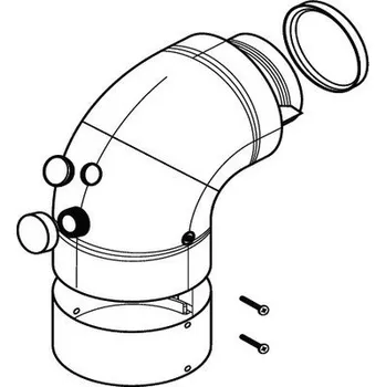 Kouřovod Protherm Koleno 60/100mm 90° pro panda 0020199403