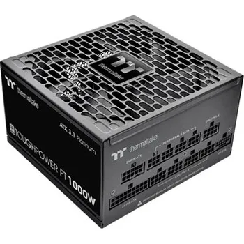 Počítačový zdroj THERMALTAKE zdroj 1000W Toughpower PT, 135mm, Plně modulární, 80+ Platinum, černá