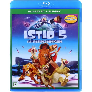 Blu-ray film Ice Age: Collision Course (Epoka lodowcowa 5: Mocne uderzenie) Blu-ray disk