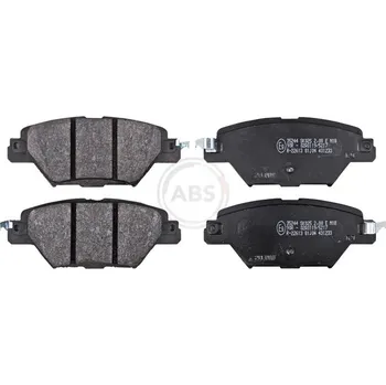 Brzdová destička Sada brzdových destiček, vždy 4 kusy v sadě A.B.S. 35244