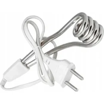 Ponorný ohřívač vody 220V 500W - cestovní varná spirála