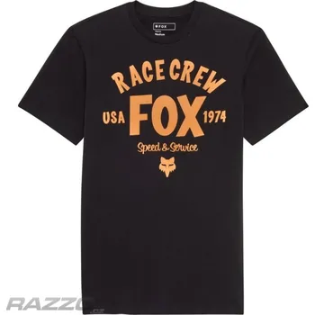 Pánské tričko FOX Slogan SS Prem Tee Black M