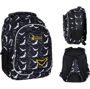 Školní batoh Vícekomorový Školní batoh AstraBag černý 20 l