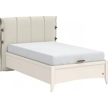 Postel Studentská postel 120x200cm s úložným prostorem Meryn - béžová