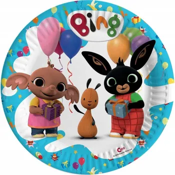 Talíř Papírové talíře BING, 23 cm, 8ks/bal. 22433