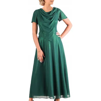 Dámské šaty Carla Moreno šaty společenské maxi velikost 40