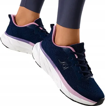 Dámské tenisky Dámské SNEAKERS Tenisky Tmavě Modré Sportovní Obuv Lehká Pohodlná Klasická vel. 38