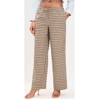 Dámské kalhoty Sinsay - Kalhoty wide leg - vícebarevná - 668FJ-MLC - 668FJ-MLC-M