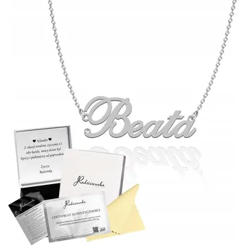Náhrdelník Náhrdelník se jménem BEATA stříbro PLÍŠEK