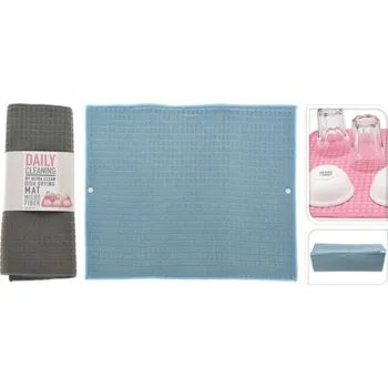 Odkapávač na nádobí Skládací odkapávač na nádobí 40 x 48 cm zelený