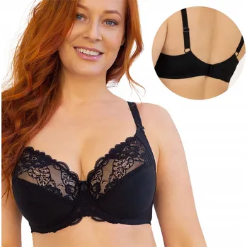 Podprsenka Dámská podprsenka velká velikost široká ramínka krajková Kleo 85G