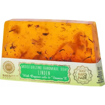 Mýdlo Glycerinové mýdlo extra jemné LÍPA LINDEN 80g ruční výroba