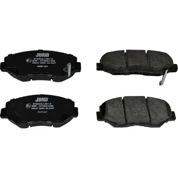 Brzdová destička Sada brzdových destiček, kotoučová brzda JURID 572504J