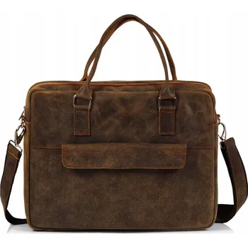 Taška na notebook Solome , přírodní kůže, bez potisku