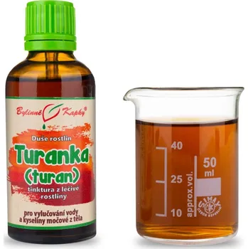 Doplněk stravy Bylinné kapky s.r.o. Turanka (turan) - kapky Duše rostlin (tinktura) 50 ml - Bylinné kapky