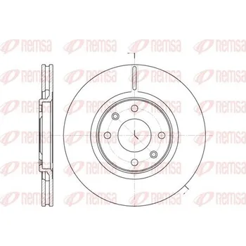 Brzdový kotouč Brzdový kotouč REMSA 6306.10