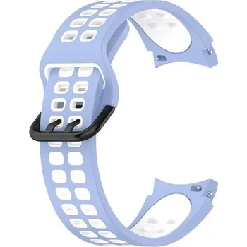 Příslušenství k chytrým hodinkám Náhradní řemínek KINOEHOO kompatibilní s Samsung Galaxy Watch 6/5/5pro/4. (Černá + šedá)