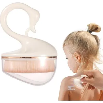 Dětský štětec na opalovací krém s víčkem