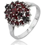 Český Granát Jan Kos Jewellery Stříbrný prsten 2001245009.56