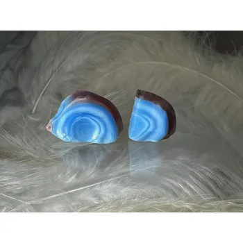 Náušnice Skleněné náušnice Nanovo - Bedun