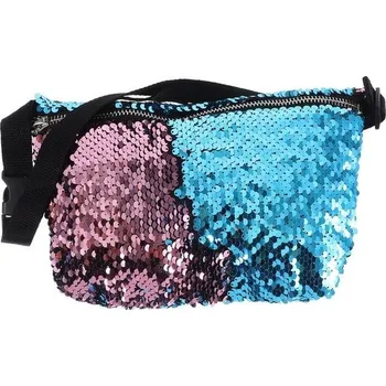 Ledvinka PACKOVE náprsní taška s flitry, třpytivá ledvinka, dámská třpytivá módní ledvinka, ledvinka,